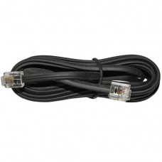 Καλώδιο Προέκτασης Τηλεφώνου 3m Μαύρο 17-02031